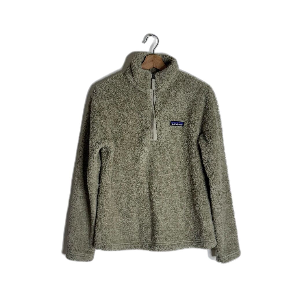 Patagonia Pullover Womens Medium Fleece Quarter Zip Retro Pile Outdoors Cozy